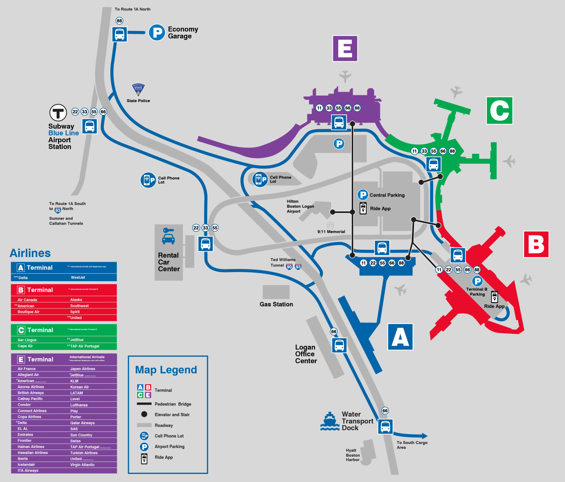 OnAirport Shuttle Massport